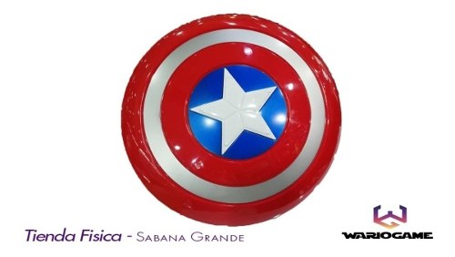 Escudo Capitan America Con Luz Y Sonidos Juguete Avengers