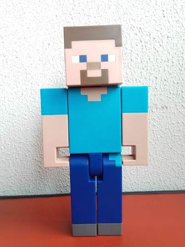 Figura Juguete Minecraft Steve Serie 1 Original De