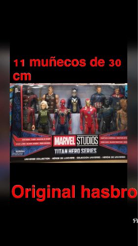 Figura Muñeco Pauete De 11 Unidades Original Hasbro