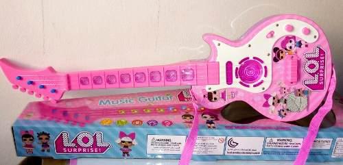 Guitarra Lol Con Musica Y Luces Oferta !!