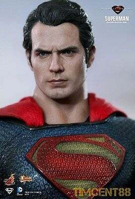 Hot Toys Man Of Steel Superman Henry Cavill 1/6 Figura