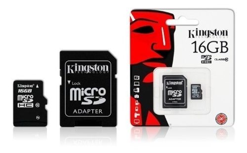 Memoria Micro Sd Kingston 16 Gb Sdcs/16gb