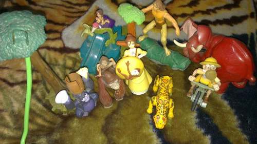 Muñecos Coleccionables De Tarzan (mcdonalds) Juguetes