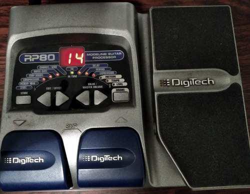 Pedalera Digitech Rp 80