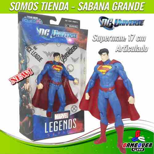 Superman Liga De La Justicia Dc Super Heroes Batman Flash