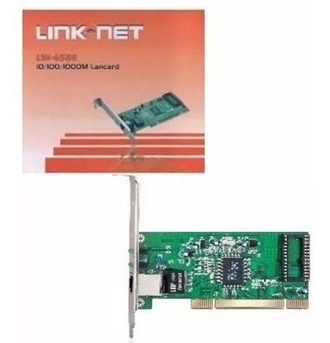 Tarjeta De Red Pci 32bits Gigabit  Link-net A377