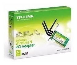 Tarjeta Inalámbrica Pci Tp- Link Wifi Tres Antenas New (20)