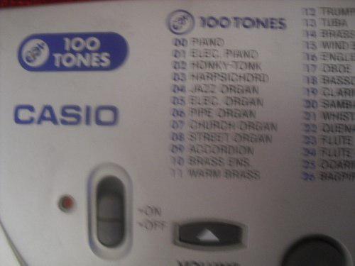 Teclado Casio Modelo Sa-75