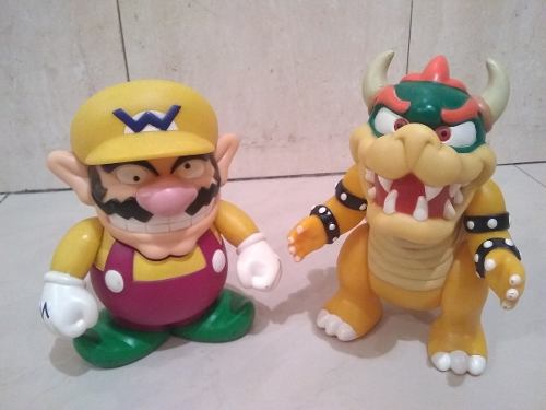 Wario Y Bowser Figuras De Mario Bross