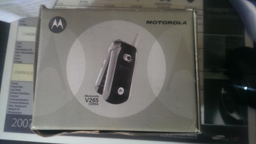 Caja De Celular Motorola V265 Cdma (kas) (2)