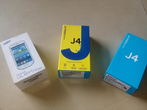 Caja De Telefono Celular Samsung Galaxy Mini S3 J4 Y J4 Plus