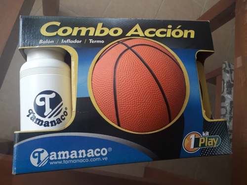 Kit Deportivo Para Niños- Futbol Y Basket -tamanaco