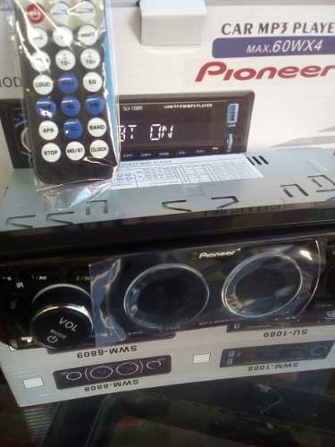 Reproductor De Carro Pioneer Mp3 Usb Sd Radio Control