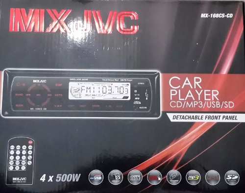 Reproductor Jvc Cd Pendrive Sd, Aux Mp3 Subwoofer