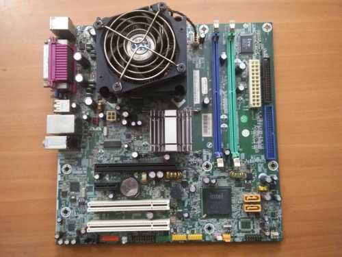 Tarjeta Madre Lenovo Intel 775 Ddr2 Con Procesador Y Fan Coo