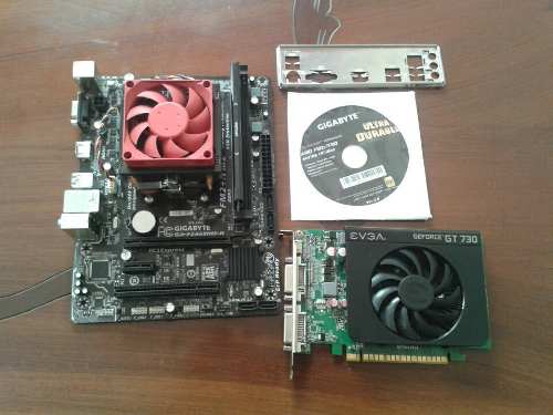 Vendo Combo De Targeta Madre Ddr3 Fm2 Amd Con Procesador