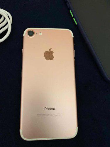 iPhone 7 Pink (rosado) 32gb Sin Detalles Con Cargador Rapido