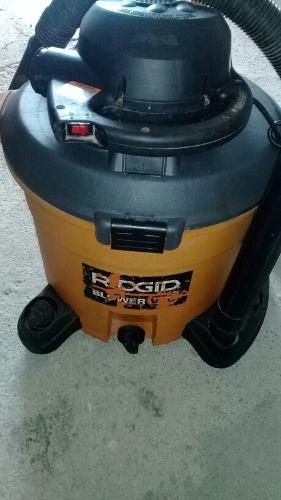 Aspiradora Ridgid De 16 Galones 6.5 Hp Seco/mojado