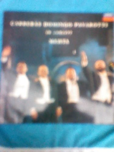Carrera,domingo,pavarotti,y Mehta In Concert Lp