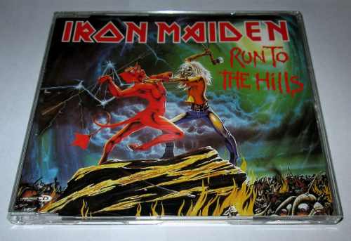 Cd Iron Maiden, Run To The Hills, Single..