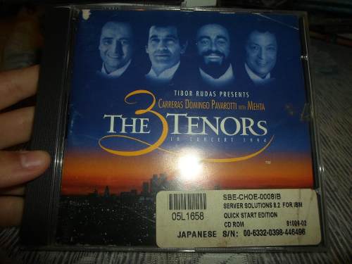 Cd Original The Three Tenors In Concert 