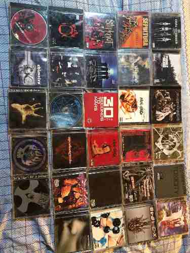 Cds Originales Rock Metal