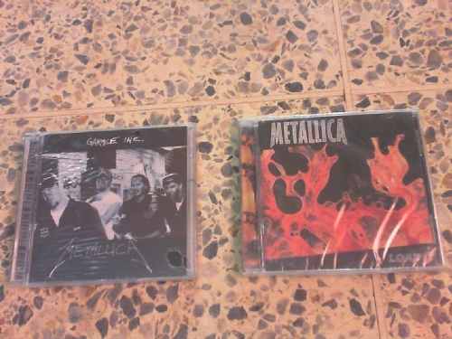 Combo Metallica Garage Inc Y Load. Nuevos! Importados.