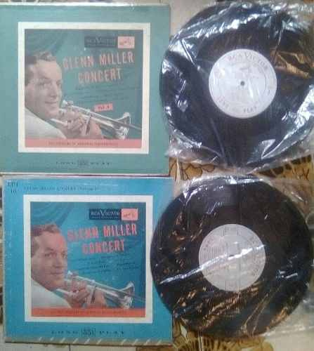 Discos Vinil Lps 10 Pulgadas Glenn Miller Concert Vol1 Y 3