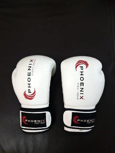 Guantes Phoenix De Boxeo 16oz,rodilleras Y Canilleras