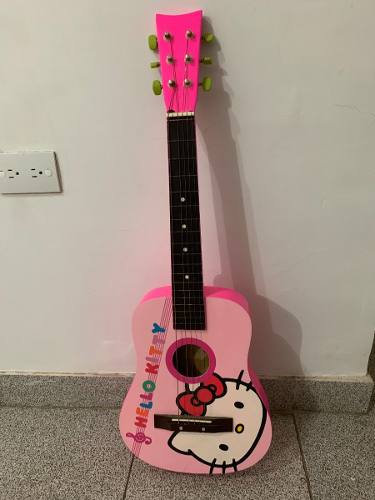 Guitarra Acustica Hello Kitty