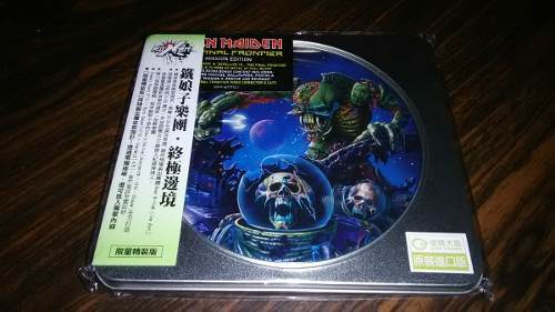 Iron Maiden The Final Frontier Mision Edition Taiwan Nuevo
