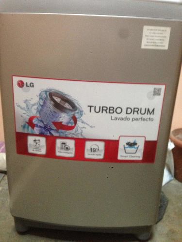 Lavadora Lg Turbo Drum Automática De 11 Kilos