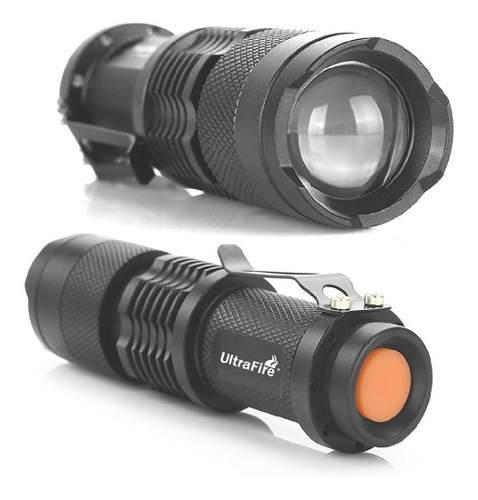 Linterna Led Táctica Cree Q5 Kit+cargador+batería