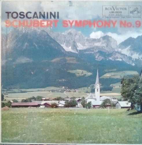 Lp Alberto Toscanini Plays Schubert Symphony No.9 Importado