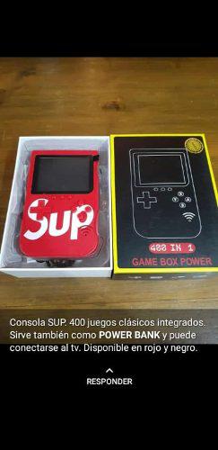 Nintendo Sup Pro (400 Jgos) + Power Bank Fast Charger