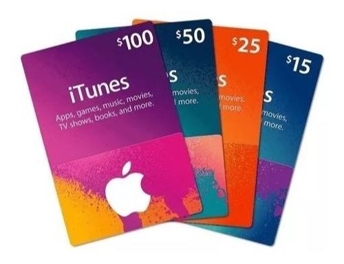 Tarjeta Itunes App Store Apple Música Aplicaciones Juegos