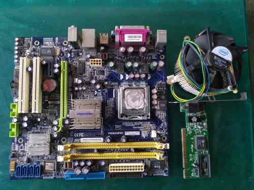 Tarjeta Madre Foxconn N15235 Ddr2 Con Microprocesador 30v