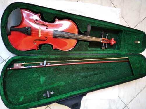 Violín 3/4 Cremona, Su Arco,estuche Y Una Perrubia