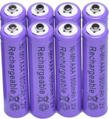 Baterías Recargables Aaa Ni-mh mah 1.2v Precio C/u