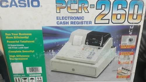 Caja Registradora Casio Pcr-260 Nueva