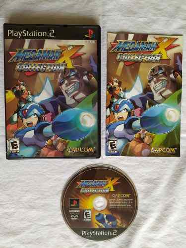 Mega Man X Collection Playstation 2 Ps2
