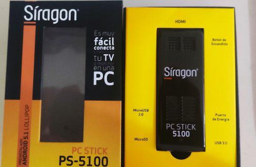 Pc Stick Siragon Ps-5100 Nuevo De Paquete Windows Android