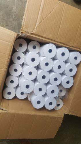 Rollos De Papel Térmico Para Caja Registradora 37x40