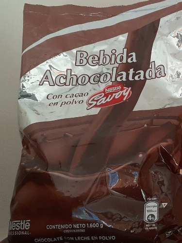 Bebida Chocolatada Con Leche Savoy Nestlé 1,6kg