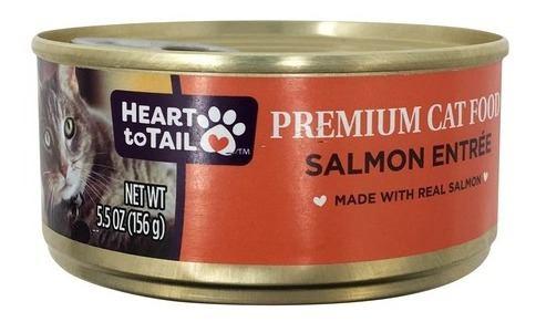 Comida Para Gatos Paté De Salmón Heart To Tail