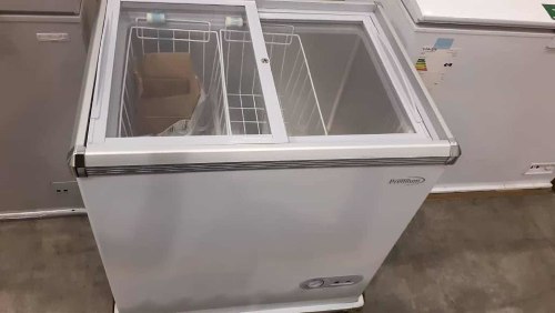 Congelador Premium De 150 Litros Tapa Vidrio