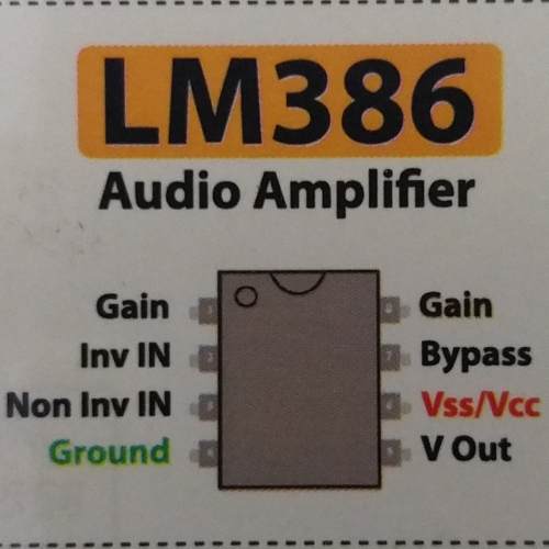 Lm386 Amplificador De Audio (2 Unidades)
