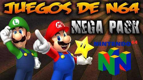 Mega Pack De Juegos De N64 + Emulador + 30 Juegos