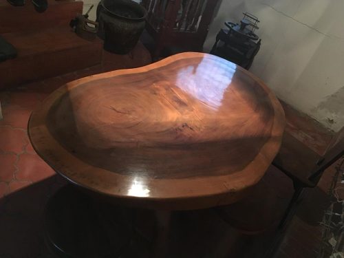 Mesa De Madera Tipo Picapiedra Negociable Excelente Estado