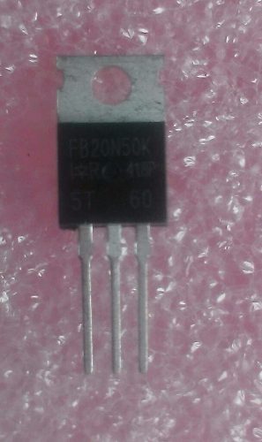 Mosfet Irfb20n50k Power Mosfet 20n50k 500v 20a Irfb A4